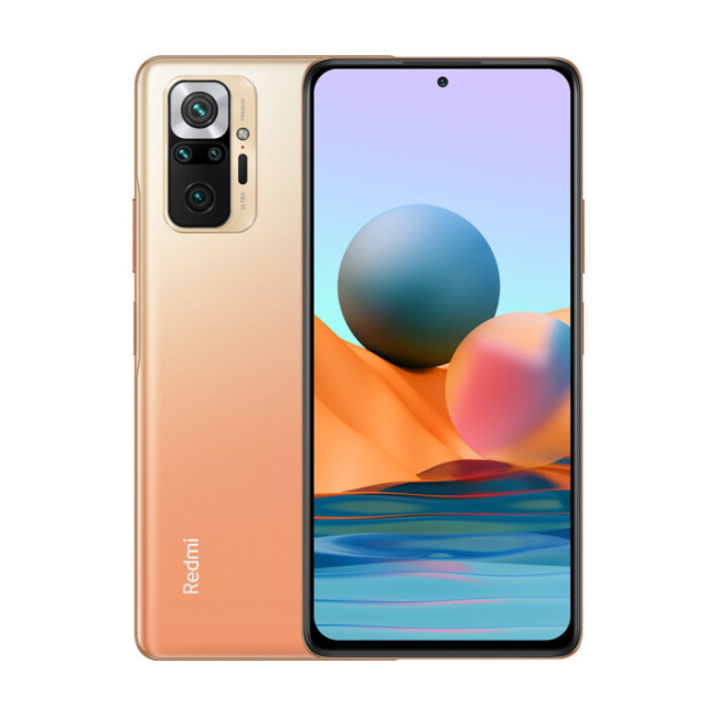 Смаpтфон Xiaomi Redmi Note 10 Pro 8/256GB Gradient Bronze