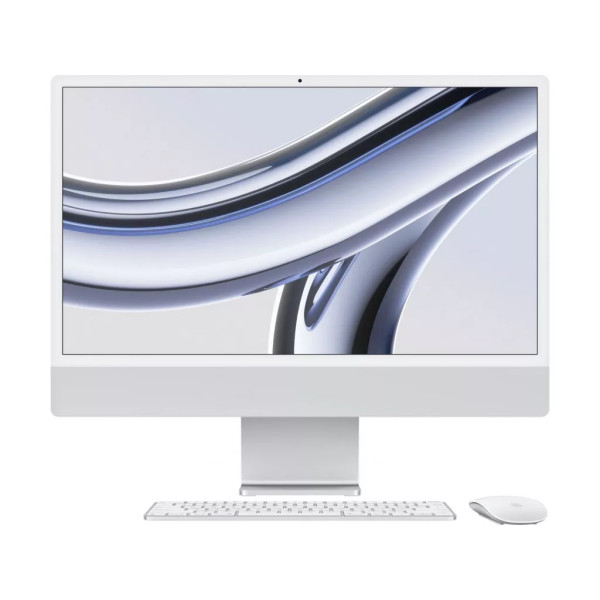 Apple iMac 24 M3 2023 Silver (Z19D0001U) - купить в интернет-магазине