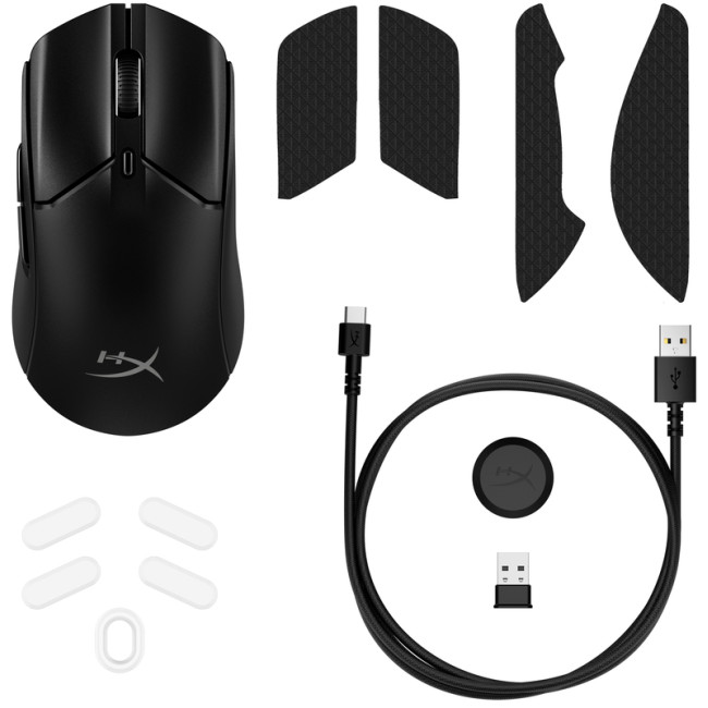 HyperX Pulsefire Haste 2 Wireless Black (6N0A9AA)