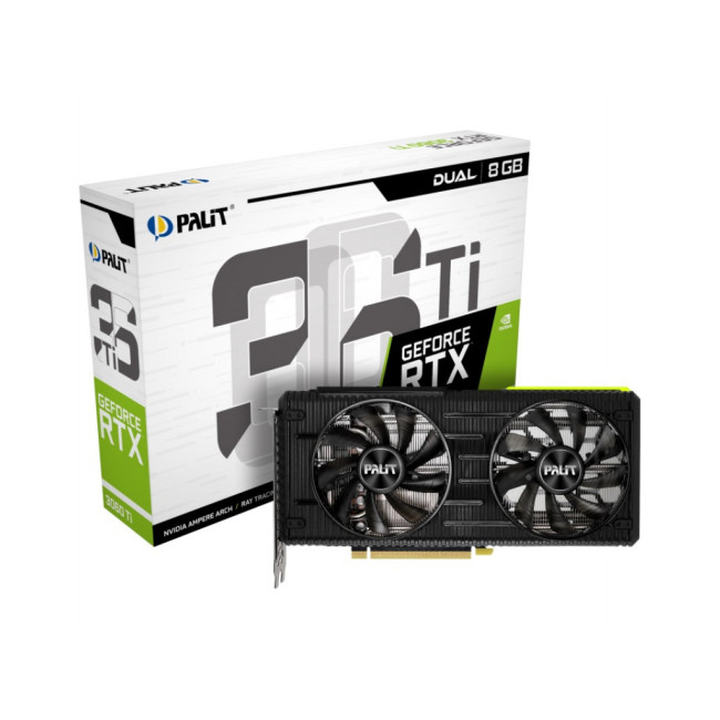 Palit GeForce RTX 3060 Ti Dual (NE6306T019P2-190AD)