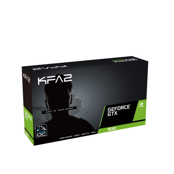 KFA2 GeForce GTX 1630 EX 1-Click OC (63NQL4HP66EK)