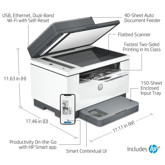 HP LaserJet M234sdw (6GX01F)