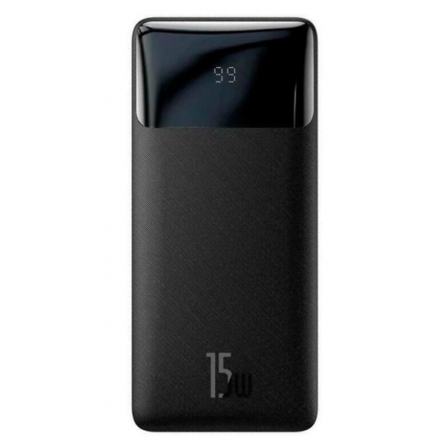 Baseus Bipow Digital Display Powerbank 15W 30000mAh Black (PPDML-K01)