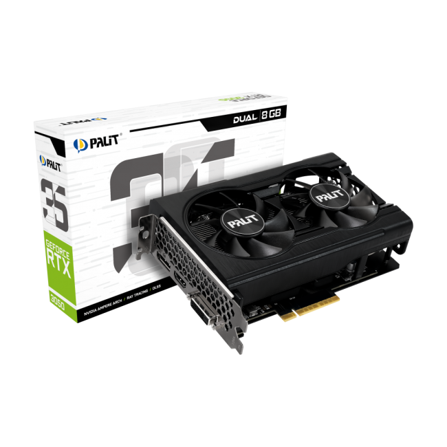 Palit GeForce RTX 3050 Dual (NE63050018P1-1070D)