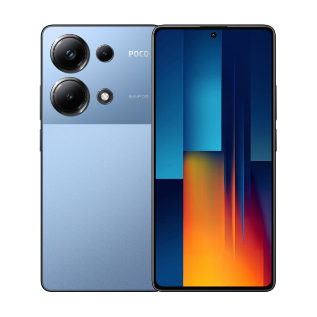 Смаpтфон Xiaomi Poco M6 Pro 12/512GB Blue