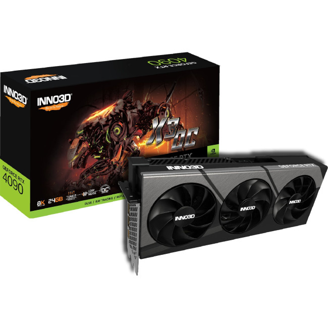 Видеокарта Inno3D GeForce RTX 4090 X3 OC (N40903-246XX-18332989)