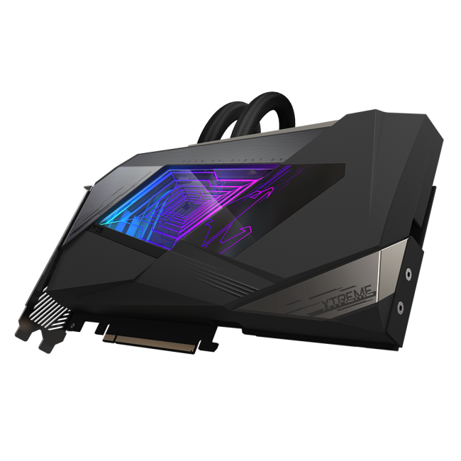 Видеокарта Gigabyte AORUS GeForce RTX 3080 XTREME WATERFORCE 10G (GV-N3080AORUSX W-10GD)