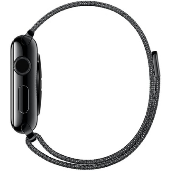 Умные часы Apple Watch 38mm Space Black Stainless Steel Case with Space Black Milanese Loop (MMFK2)