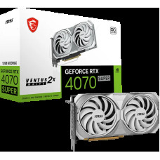 MSI GeForce RTX4070 SUPER 12Gb VENTUS 2X OC WHITE (RTX 4070 SUPER 12G VENTUS 2X WHITE OC)