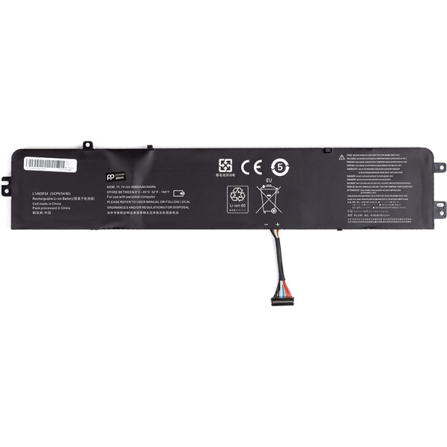 Аккумулятор PowerPlant для ноутбуков LENOVO IdeaPad Y700-14ISK Series (L14M3P24) 11.1V 4000mAh