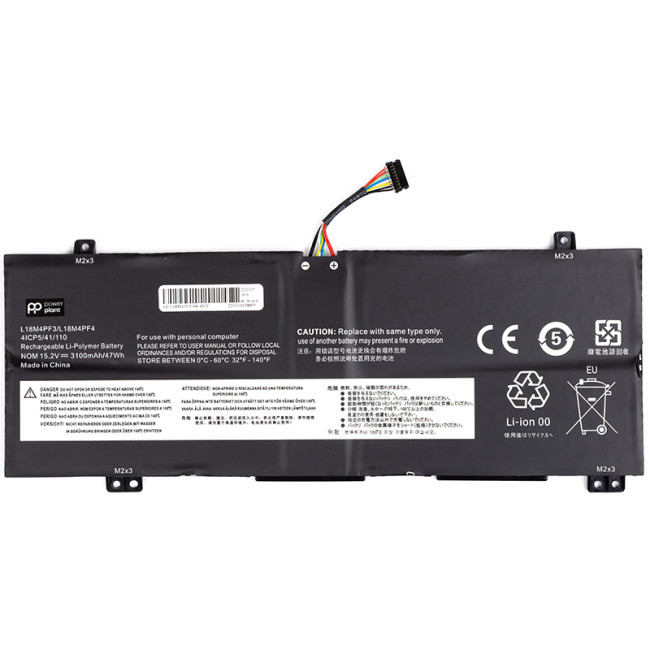 Аккумулятор PowerPlant для ноутбуков LENOVO IdeaPad S540-14IML (L18M4PF3) 15.2V 3100mAh