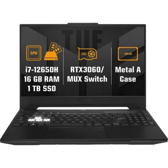 Ноутбук Asus TUF Dash F15 FX517ZM (FX517ZM-HN157W)