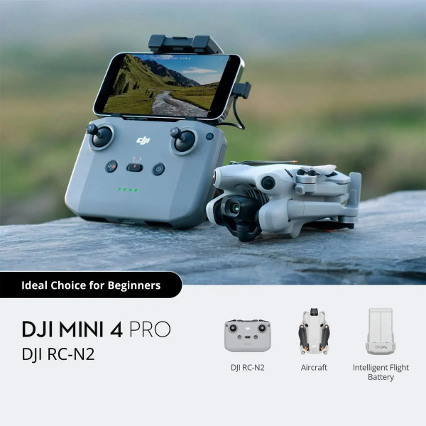 DJI Mini 4 Pro with RC-N2 Remote Controller (CP.MA.00000731.03)