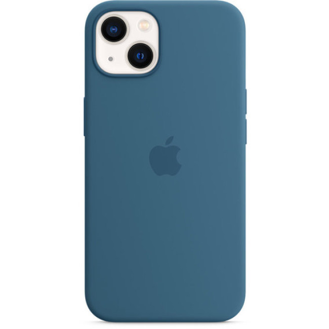 Силиконовый чехол для iPhone 13 с MagSafe - Apple iPhone 13 Silicone Case with MagSafe - Blue Jay (MM273)