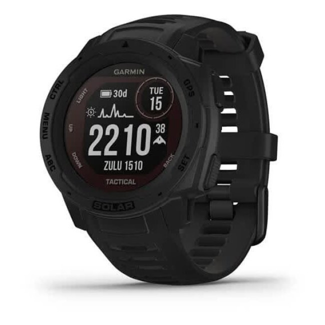 Смарт-часы Garmin Instinct Solar Tactical Edition Black (010-02293-03/010-02293-13)