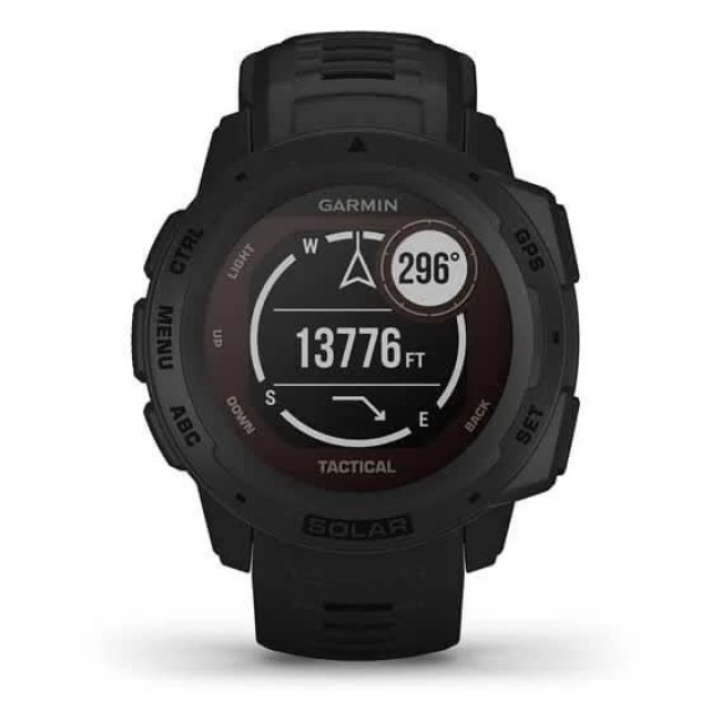 Смарт-часы Garmin Instinct Solar Tactical Edition Black (010-02293-03/010-02293-13)