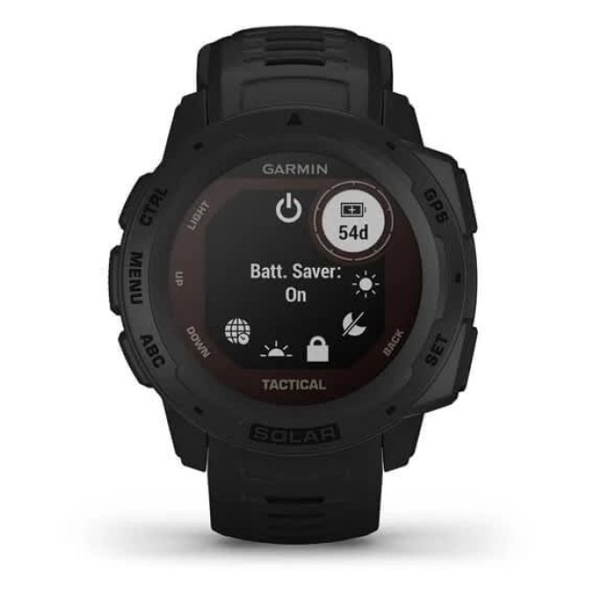 Смарт-часы Garmin Instinct Solar Tactical Edition Black (010-02293-03/010-02293-13)