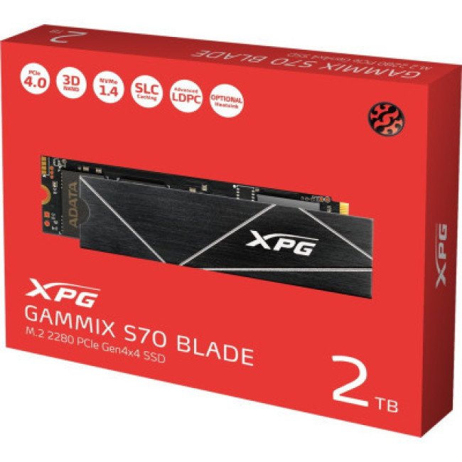 ADATA XPG Gammix S70 Blade 2 TB (AGAMMIXS70B-2T-CS)