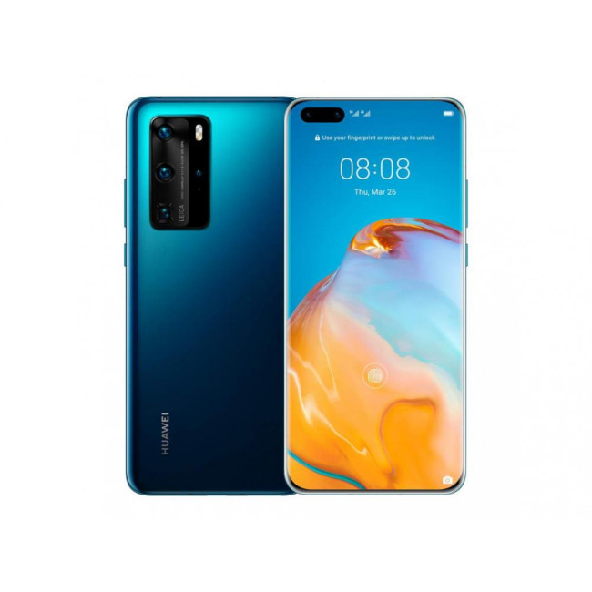 Смаpтфон HUAWEI P40 Pro 8/256GB Deep Sea Blue