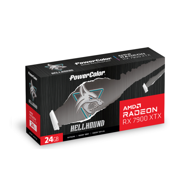 PowerColor Radeon RX 7900 XTX 24GB Hellhound (RX 7900 XTX 24G-L/OC)