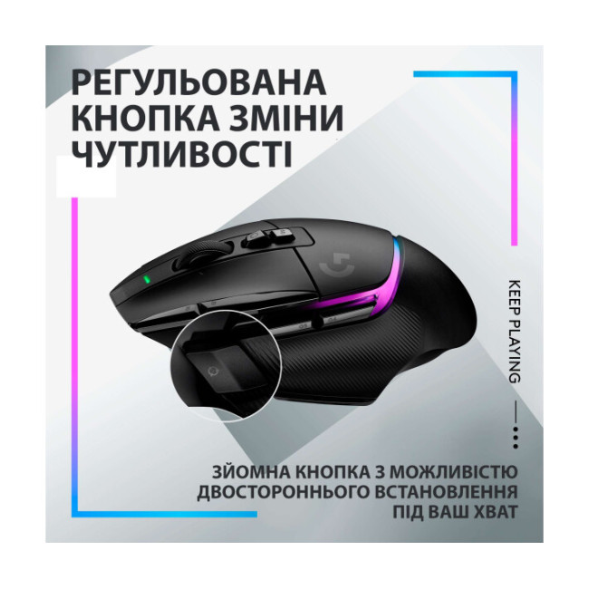 Мышь Logitech G502 X PLUS Black (910-006162)