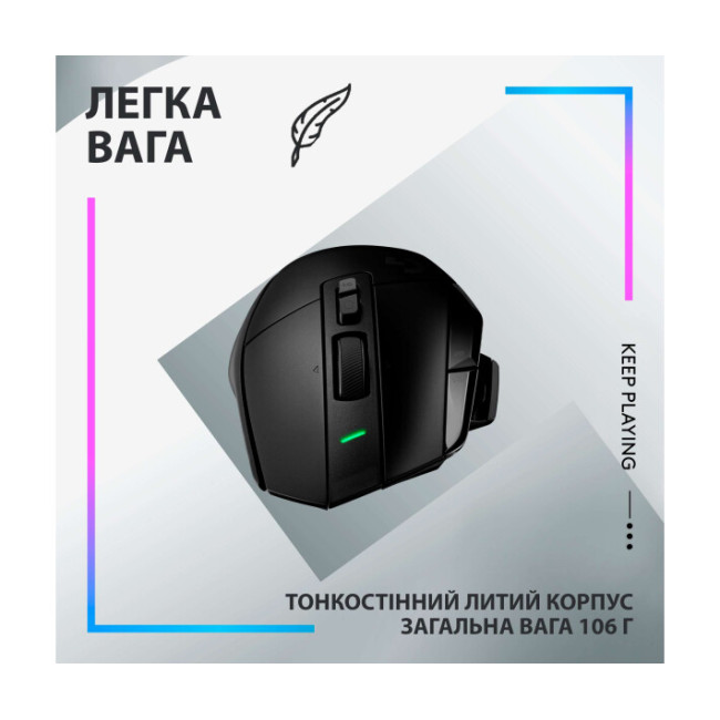 Мышь Logitech G502 X PLUS Black (910-006162)