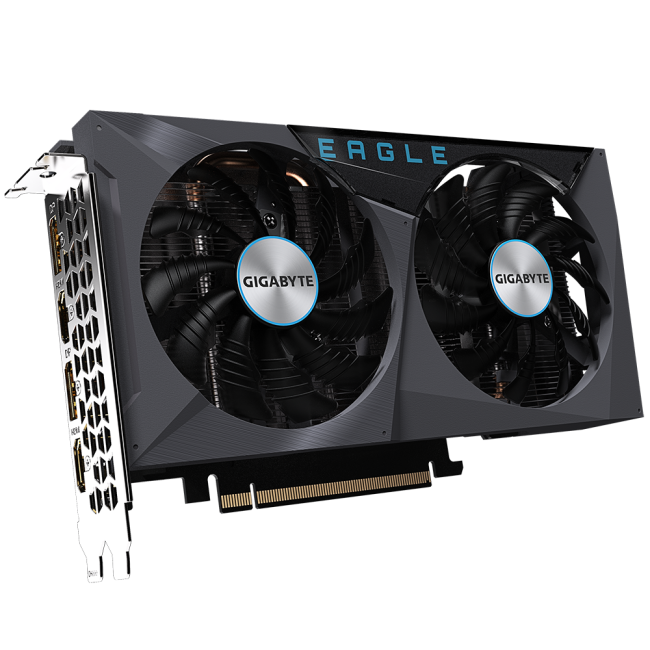 Gigabyte GeForce RTX3050 8Gb EAGLE (GV-N3050EAGLE-8GD)