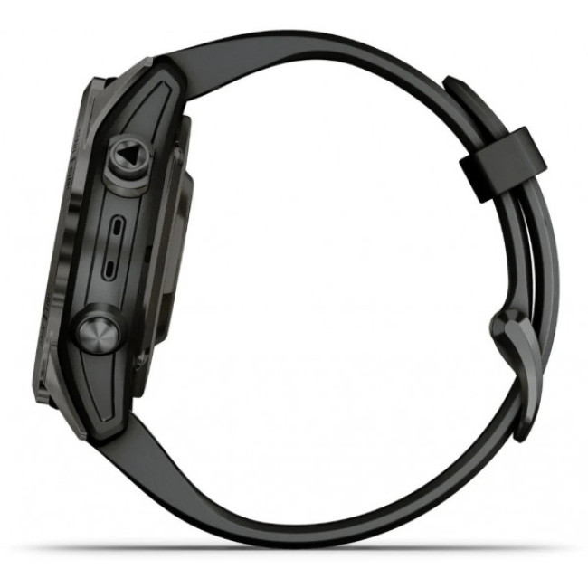 Garmin Epix Pro Gen 2 Sapphire 42mm Carbon G. DLC Ti. with Black Band (010-02802-14/15)