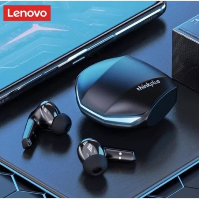 Наушники беспроводные вакуумные Lenovo GM2 Pro Black