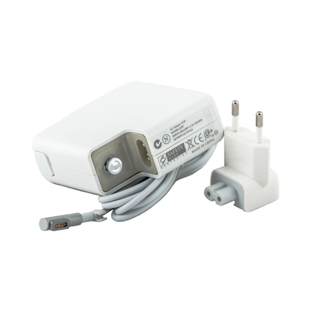 Блок живлення для ноутбуков PowerPlant APPLE 220V, 18.5V 85W 4.6A (Magnet tip)