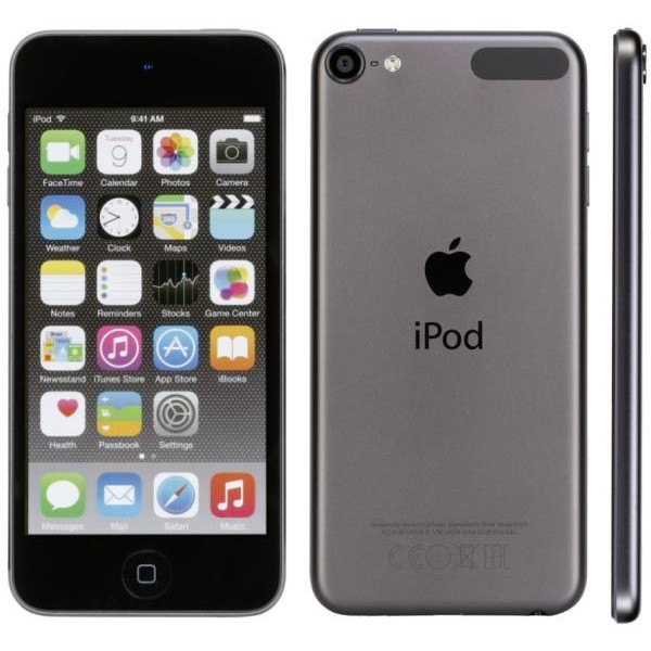 Мультимедийный портативный проигрыватель Apple iPod touch 6Gen 128GB Space Gray (MKWU2)