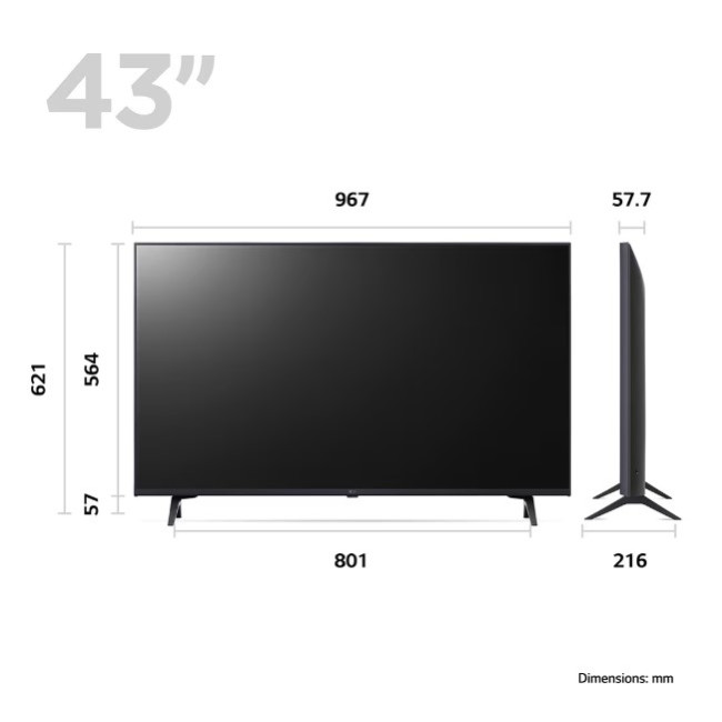 Телевизор LG 43UR8000