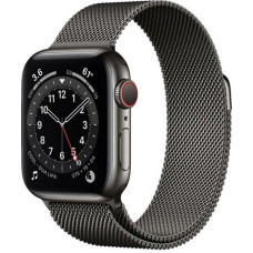 Apple Watch Series 6 GPS + Cellular 40mm Graphite Stainless Steel Case w.Graphite Milanese L. (MG2U3