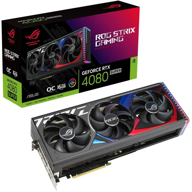 Asus ROG Strix GeForce RTX 4080 SUPER OC 16384MB (ROG-STRIX-RTX4080S-O16G-GAMING)