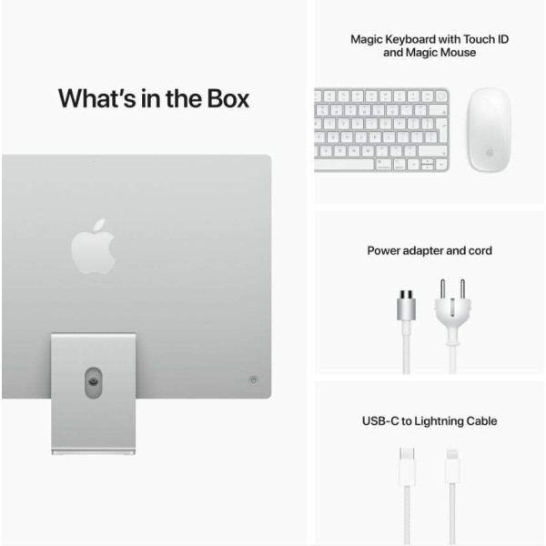 Apple iMac 24 M1 Silver 2021 (Z13K002DG)