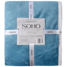Одеяло SOHO Plush hugs Silver blue 150x200 (1223К)