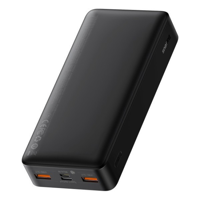 Портативный аккумулятор Baseus Bipow Digital Display 20W 20000 mAh Black (PPDML-M01)