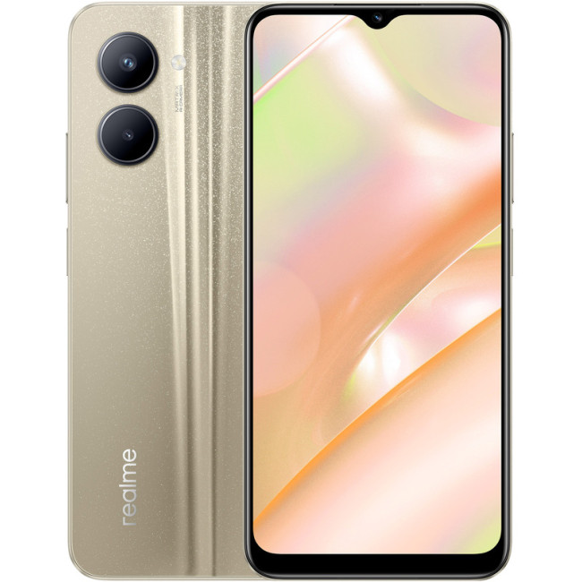 Смаpтфон Realme C33 4/64GB Sandy Gold