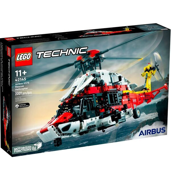 Блочный конструктор LEGO Спасательный вертолет Airbus H175 (42145) в интернет-магазине