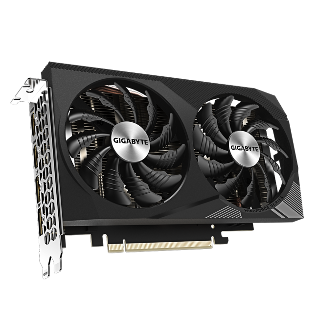 Видеокарта Gigabyte GeForce RTX3050 8Gb WINDFORCE OC V2 (GV-N3050WF2OCV2-8GD)