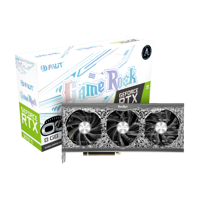 Palit GeForce RTX 3070 Ti GameRock OC (NED307TT19P2-1047G)