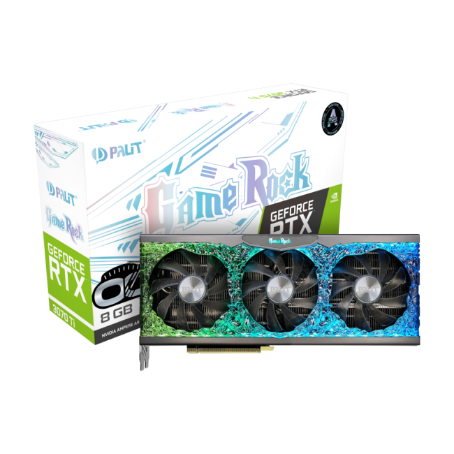 Palit GeForce RTX 3070 Ti GameRock OC (NED307TT19P2-1047G)