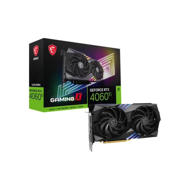 MSI GeForce RTX4060Ti 16Gb GAMING X (RTX 4060 Ti GAMING X 16G)