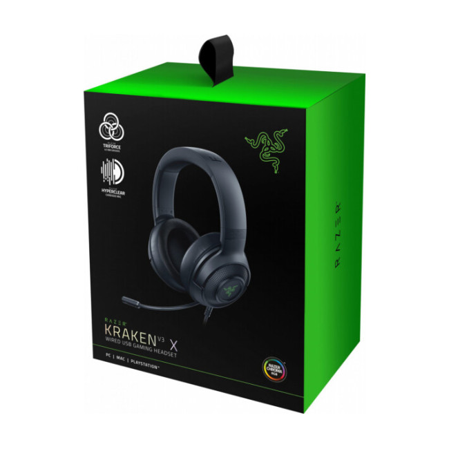 Наушники Razer Kraken V3 X (RZ04-03750100-R3M1)