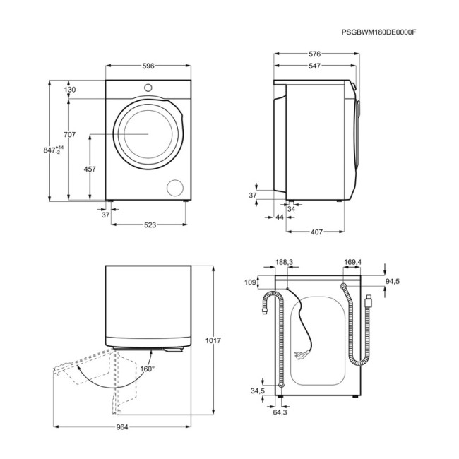 Стиральная машина Electrolux EW7WO368SU