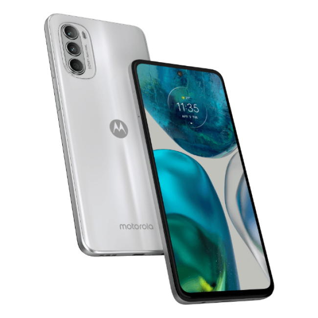 Смартфон Motorola Moto G52 4/128GB White (PAU70010)