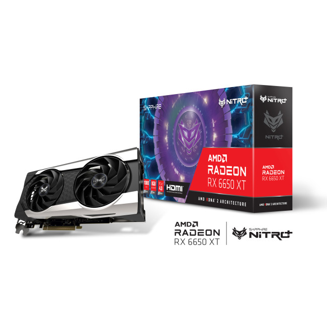 Видеокарта Sapphire Radeon RX 6650 XT 8Gb NITRO+ (11319-01-20G)