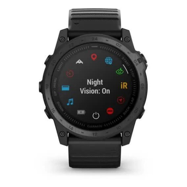 Garmin Tactix 7 – Standard Edition Premium Tactical GPS Watch with Silicone Band (010-02704-00/01)