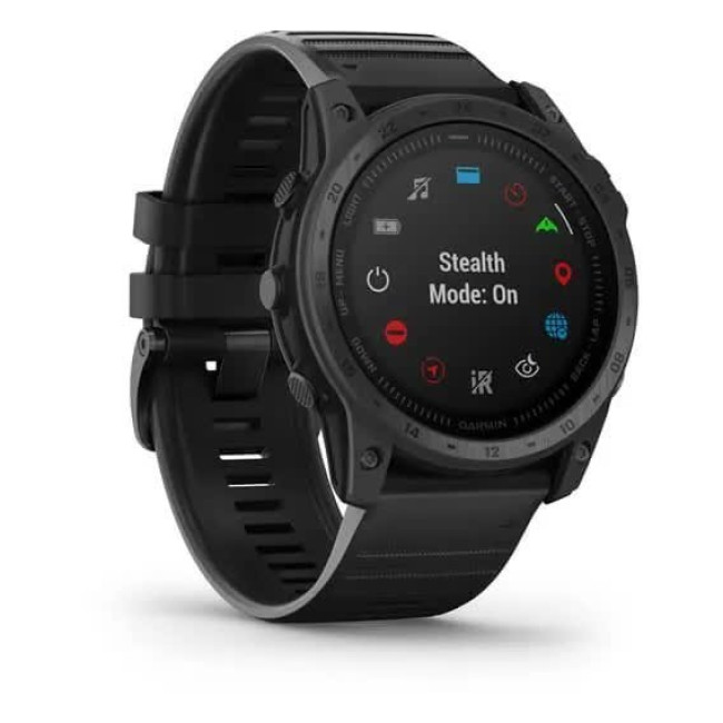 Garmin Tactix 7 – Standard Edition Premium Tactical GPS Watch with Silicone Band (010-02704-00/01)