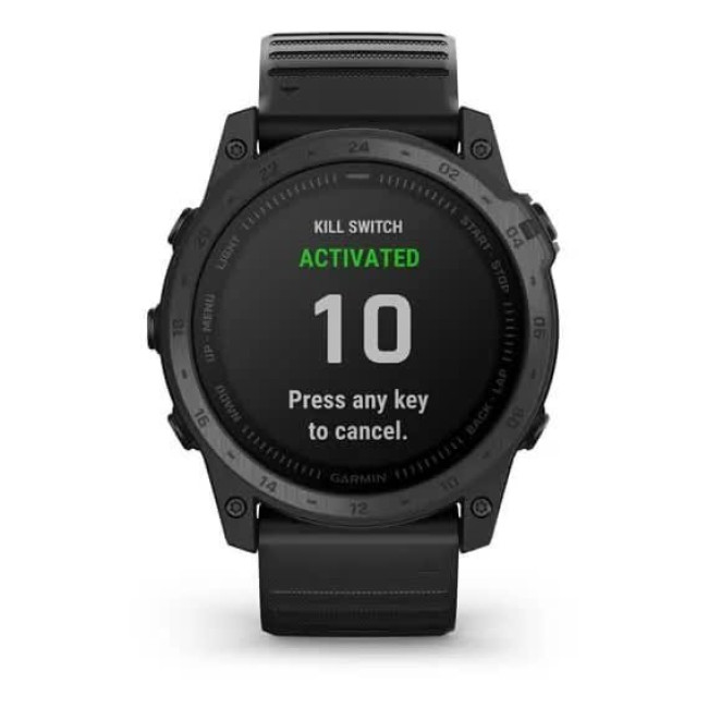 Garmin Tactix 7 – Standard Edition Premium Tactical GPS Watch with Silicone Band (010-02704-00/01)